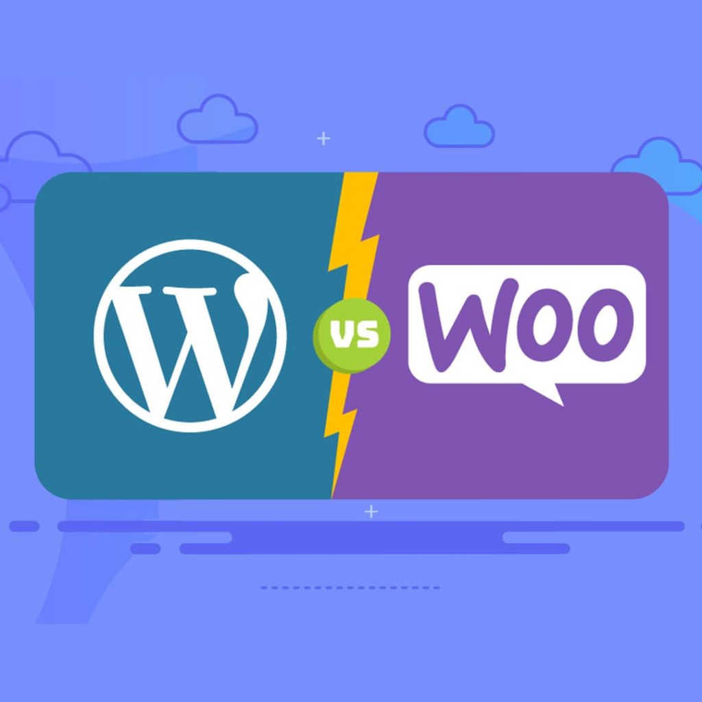 What are the differences between WooCommerce and WordPress?